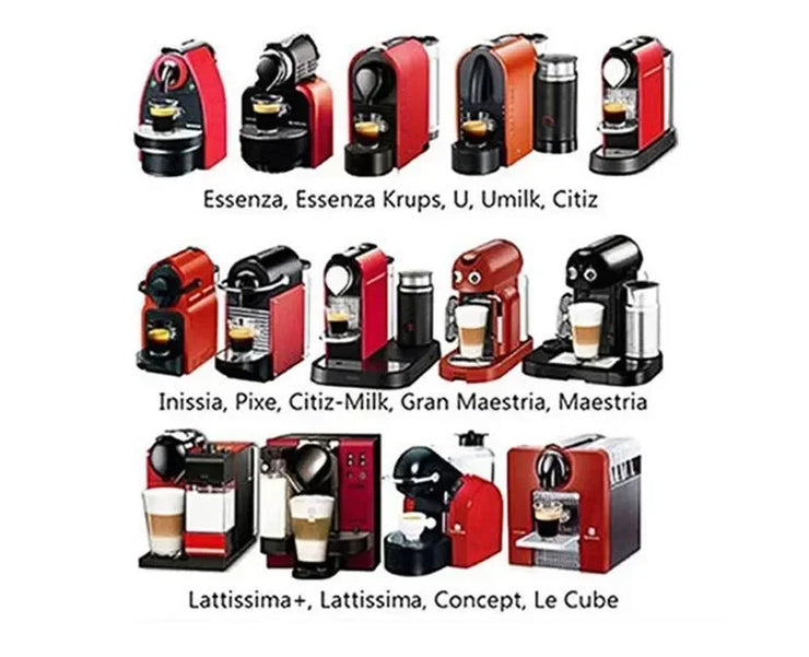 Reusable Coffee Capsules for Nespresso Herbruikbare Hervulbare Machine Tassimo Capsulas De Cafe Recargables Dolce Gusto