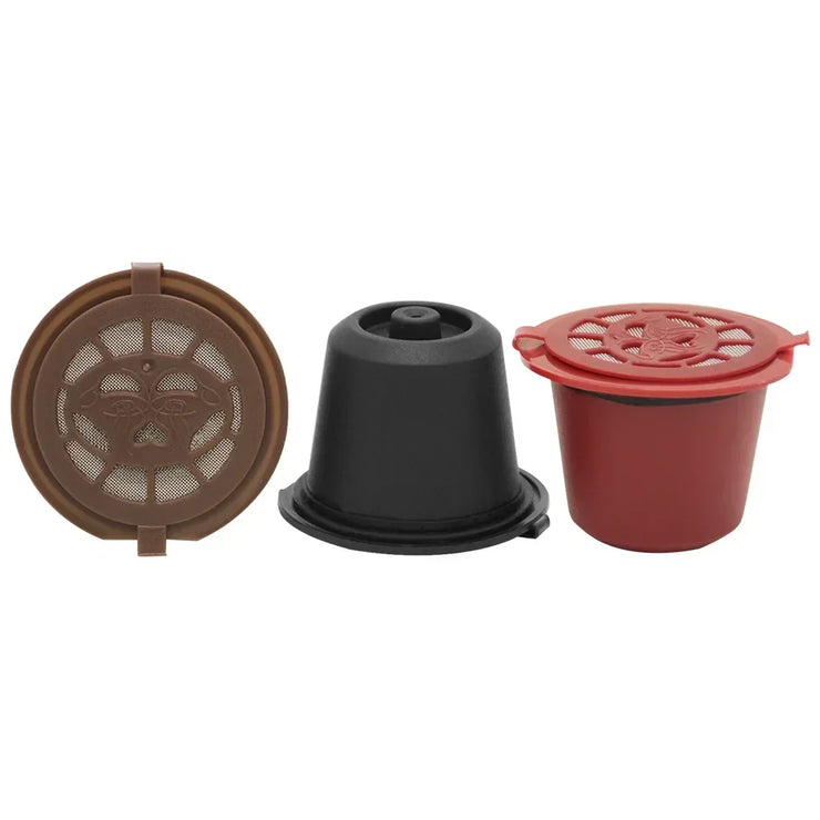 Reusable Coffee Capsules for Nespresso Herbruikbare Hervulbare Machine Tassimo Capsulas De Cafe Recargables Dolce Gusto