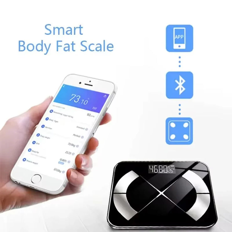 Electronic Scale Smart Weighing Human Charging Simple Weight Scale Weighing Household Fat Body Fat Measurement Scale