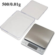 3Kg/500G 0.01g Digital Kitchen Scale Precision Scales Jewelry Weighing For Food Diet Postal LCD Electronic Balance Measuring  ﻿