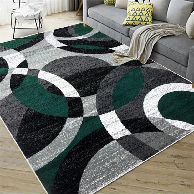 VIKAMA Nordic Abstract Carpet Living Room Bedroom Kitchen Dining Room Floor Mat Home Decor Geometric Large Area Floor Mat