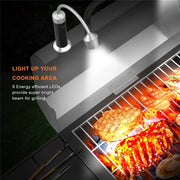 Magnetic Outdoor BBQ Barbecue Grill Led Grill Lights Adjustable Flexible Led 360 Degrees Heat Resistant Gooseneck Lamps Lantern