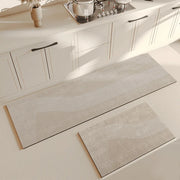 VIKAMA Japanese style kitchen diatomaceous earth floor mat, dirt resistant, anti slip, dirt resistant carpet, door mat