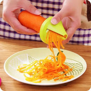 Vegetable Fruit Spiral Shredder Peeler Multi-function Manual Shredder Device Potato Carrot Rotating Shredder Grater Kitchen Tool