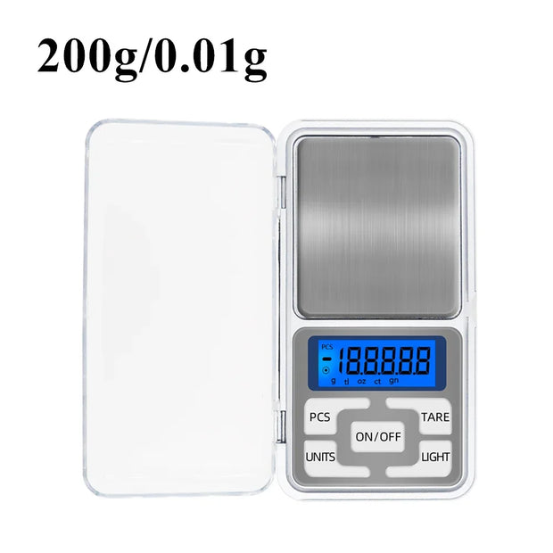 3Kg/500G 0.01g Digital Kitchen Scale Precision Scales Jewelry Weighing For Food Diet Postal LCD Electronic Balance Measuring  ﻿