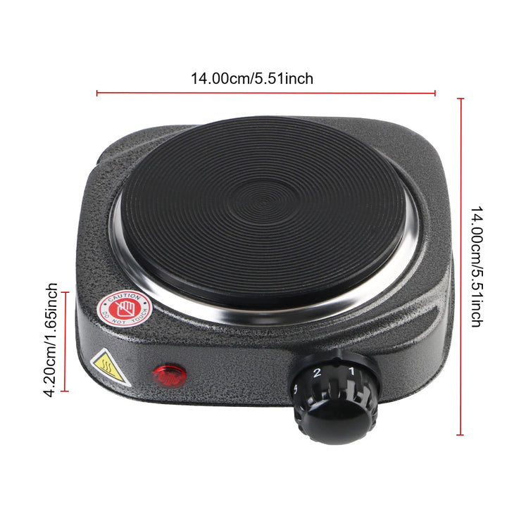 500W 220V Mini Electric Heater Stove Multifunctional Kitchen Appliance Hot Cooker Plate Milk Water Coffee Heating Furnace