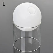 Mini Round Flower Vase Hydroponic Container Micro Landscape Glass Ecological Bottle Borosilicate Glass Bottle Home Decoration