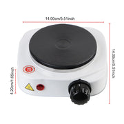 500W 220V Mini Electric Heater Stove Multifunctional Kitchen Appliance Hot Cooker Plate Milk Water Coffee Heating Furnace