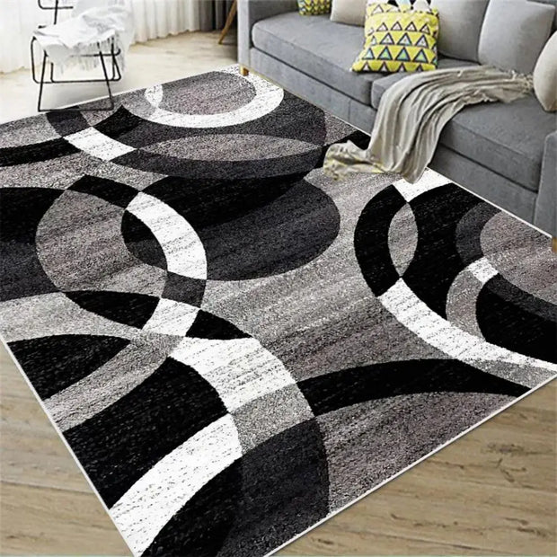 VIKAMA Nordic Abstract Carpet Living Room Bedroom Kitchen Dining Room Floor Mat Home Decor Geometric Large Area Floor Mat