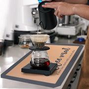 Silicone Coffee Maker Mat for Countertops, Coffee Bar Accessories-Table Mat Under Appliance, Dish Drying Mat for Kitchen