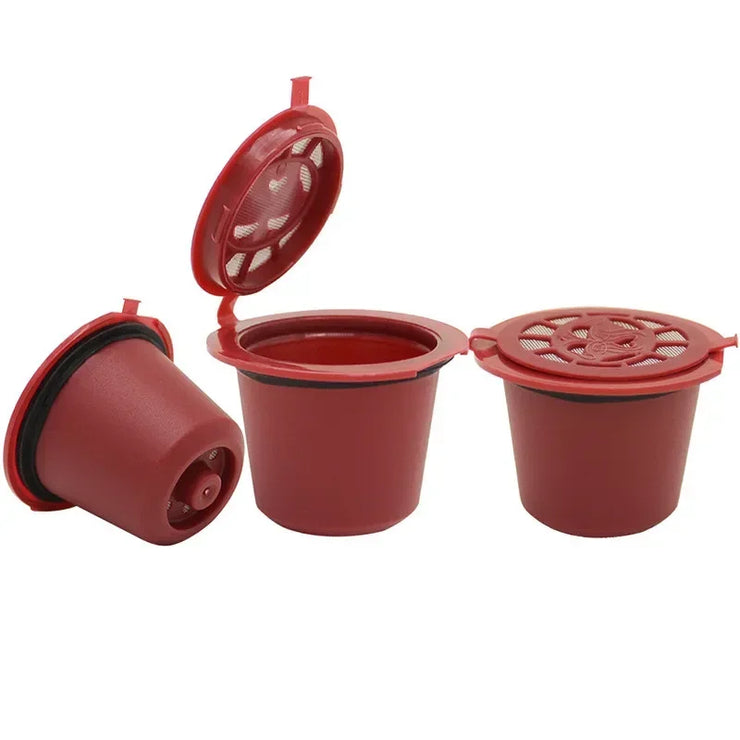 Reusable Coffee Capsules for Nespresso Herbruikbare Hervulbare Machine Tassimo Capsulas De Cafe Recargables Dolce Gusto