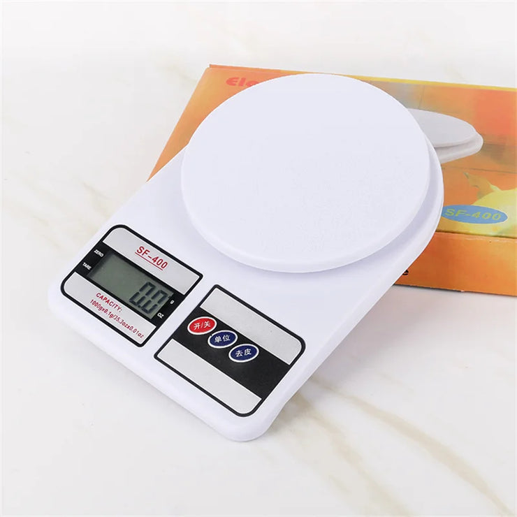 5kg/7kg/10kg LCD Display Digital Kitchen Scale 1g High Precise Electronic Food Scale for Cooking Baking Weighing Measuring Scale