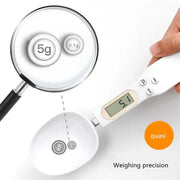 Weighing Spoon Scale Home Kitchen Tool Electronic Measuring Coffee Food Flour Powder Baking LCD Digital Measurement adjustable