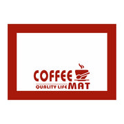 Silicone Coffee Maker Mat for Countertops, Coffee Bar Accessories-Table Mat Under Appliance, Dish Drying Mat for Kitchen