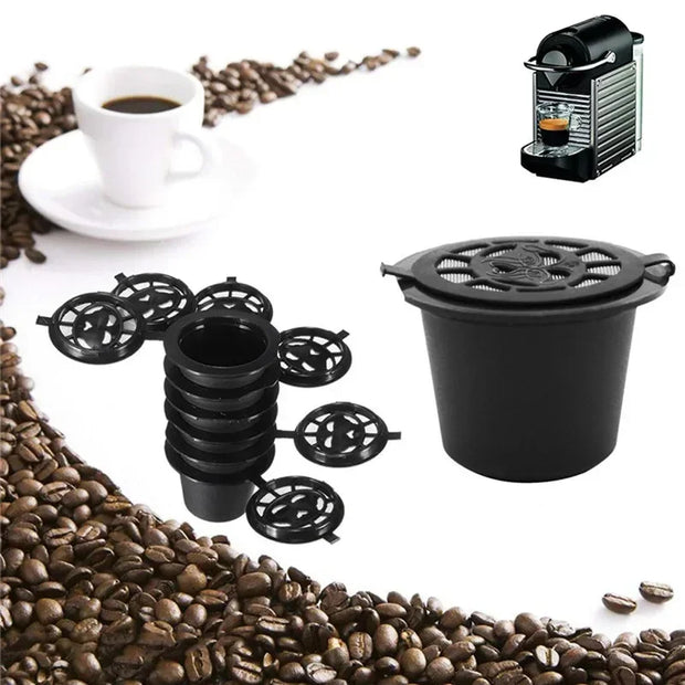 Reusable Coffee Capsules for Nespresso Herbruikbare Hervulbare Machine Tassimo Capsulas De Cafe Recargables Dolce Gusto