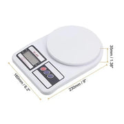 5kg/7kg/10kg LCD Display Digital Kitchen Scale 1g High Precise Electronic Food Scale for Cooking Baking Weighing Measuring Scale