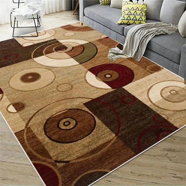 VIKAMA Nordic Abstract Carpet Living Room Bedroom Kitchen Dining Room Floor Mat Home Decor Geometric Large Area Floor Mat