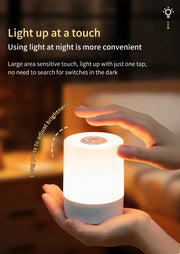 Bedside Led Night Lights Dimmable Charging Desktop Night Lamps Touch Reading Led Table Lamps Bedroom Bedside Lighting Decoration